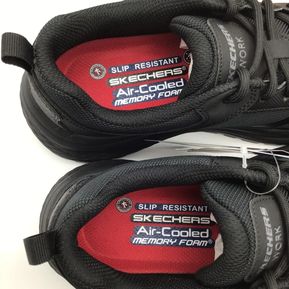 Skechers Work Street Treader Mens Size 8 Slip Resistant Electrical Hazard 200296